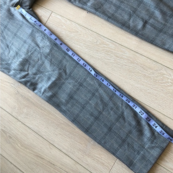 NWT Zara Plaid Jogger Waist Pants - Picture 10 of 10